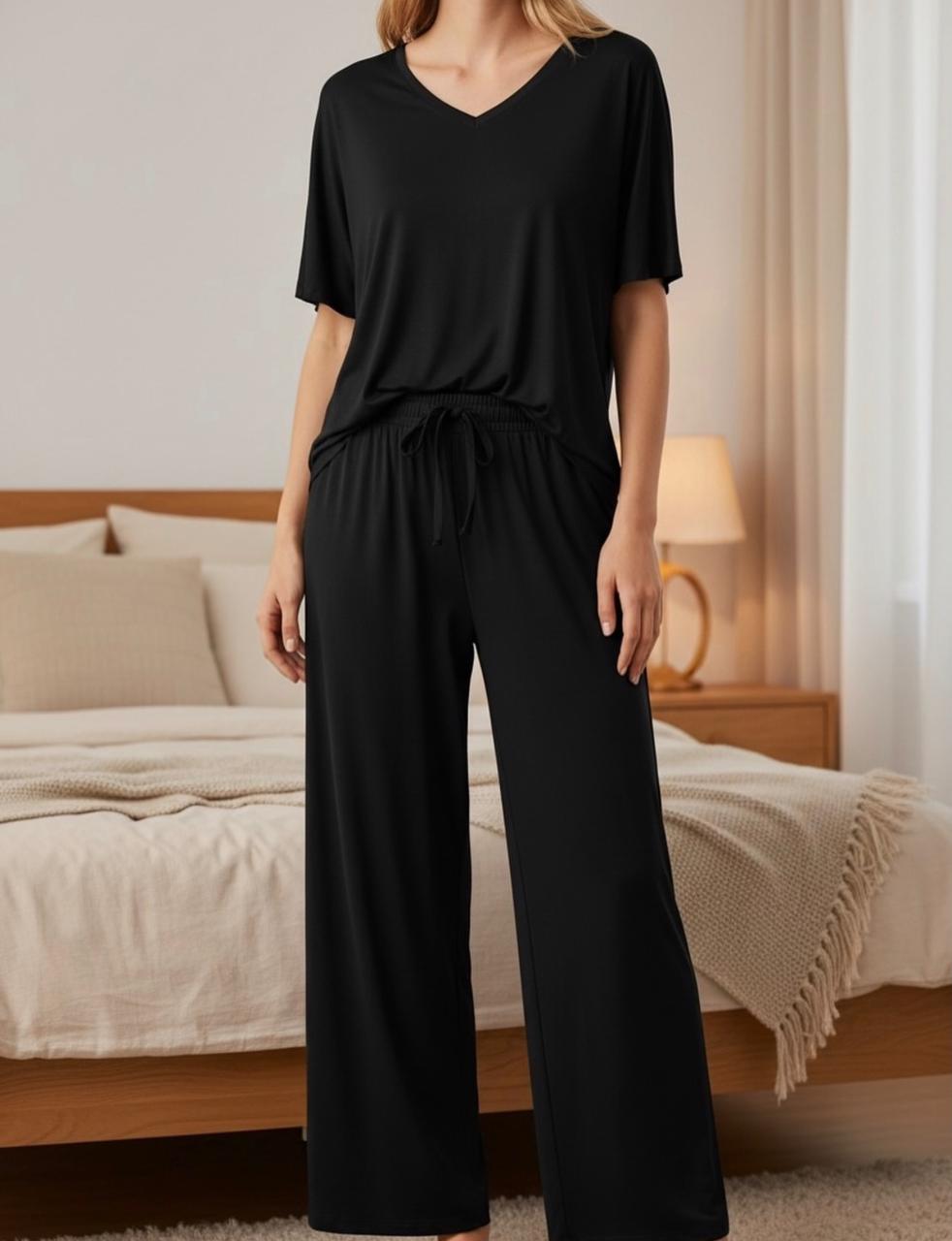 Домашняя одежда ZEPHYR HOME Вискоза Черный