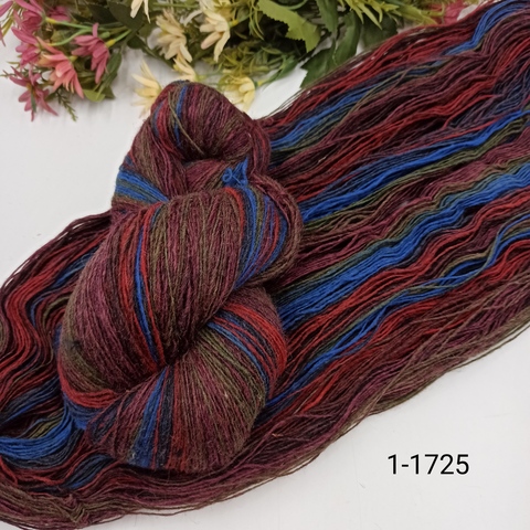 Дундага 6/1 шерсть секционного окрашивания 01-1725 420м/100гр