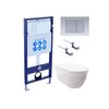 Aquatek SET Aquatek ПОЛАРИС-011 4в1 SET Aquatek ПОЛАРИС (рама Aquatek Standard INS-0000012+унитаз ПОЛАРИС AQ0700-00 с тонким сиденьем soft-close+ крепеж KKI-0000002 +панель KDI-0000011)