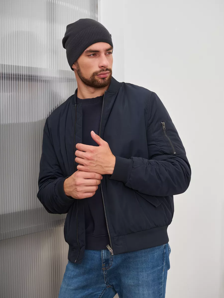 Шапка бини зимняя весенняя с флисом