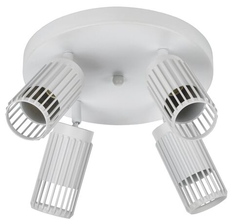 Светильник 4209 потолочный 4хGU10 белый IEK