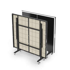 Всепогодный теннисный стол UNIX Line для улицы outdoor 14 мм SMC, серый