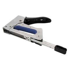 Степлер механический КОБАЛЬТ скобы 6-10 мм, тип 53 скобы 6-10мм (тип 53), стальной корпус, прорезиненная рук-ка (919-433)