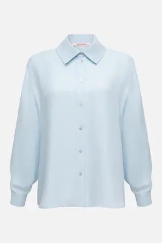 Свободная рубашка из купры