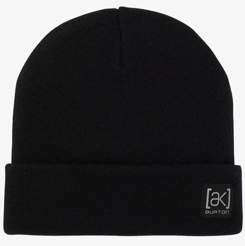 Картинка шапка Burton ak stagger beanie True Black - 1