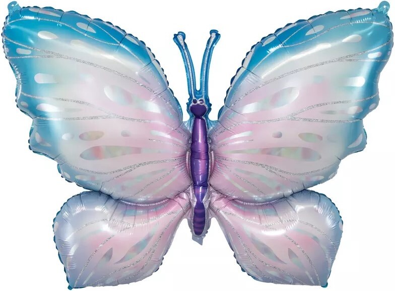 К Фигура, Волшебная бабочка, Голубой, 39