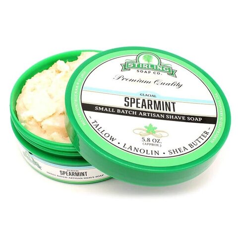 Мыло для бритья Stirling Glacial Spearmint 170 мл