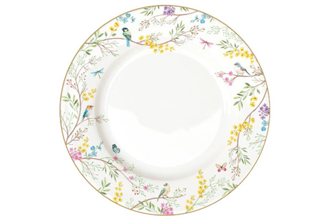 Тарелка обеденная 26.5см Easy Life Пение птиц