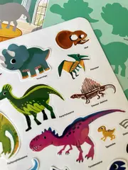 Многоразовые наклейки 