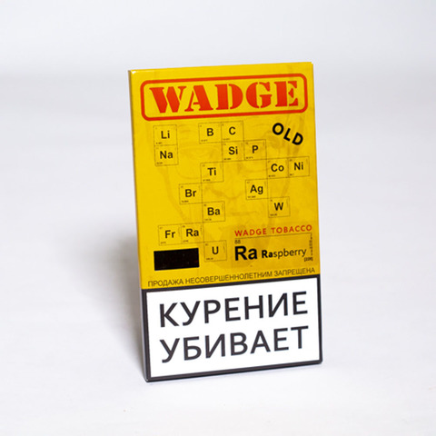 Табак WADGE OLD 100gr RASPBERRY