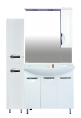 Тумба MISTY Престиж - 80 Тумба прямая c умывальником
