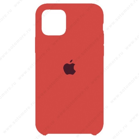 Накладка Silicone Case для Apple iPhone 11 кораловый