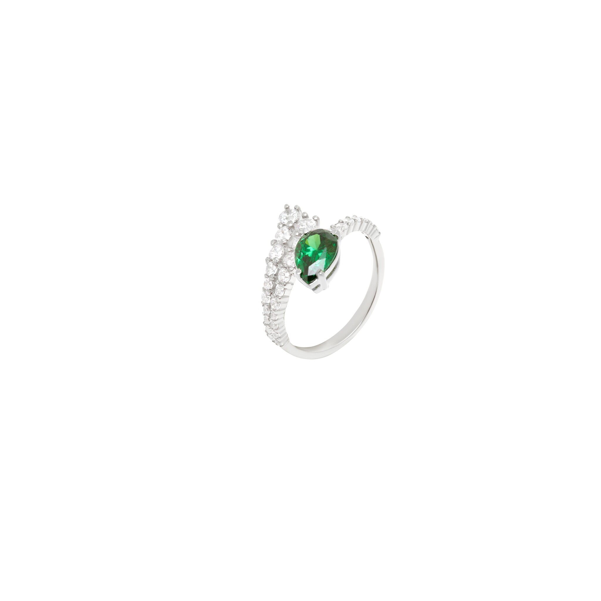 Кольцо Crystal Embrace Ring – Green