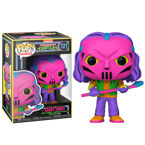 Funko POP! TMNT: Casey Jones (Blacklight Exc) (121)