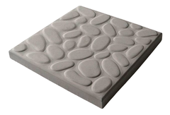 Тротуарная плитка вибролитье 300*300*30 "Галька", серый, 11.11 шт/м2 (н)