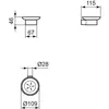 Ideal Standard T4509A5 CONCA Мыльница круглая (290786)