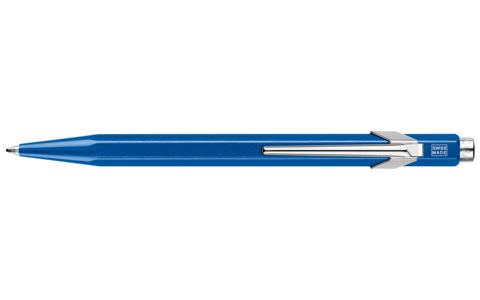 Ручка шариковая Caran d'Ache 849 Office Pop Line Metallic Blue (849.64)
