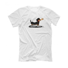 Футболка "Такса - хорошая собака"