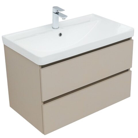 Aquanet 337943 Тумба Вега 2.0 80 2 ящ. цв.бежевый (337943)