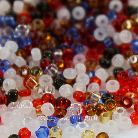 Бисер 10/0 Preciosa, микс 20