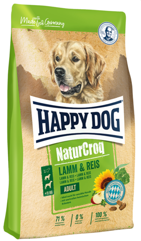 Happy Dog NaturCroq Lamm & Reis