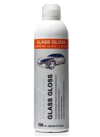 Glass Gloss АБРАЗИВНЫЙ ОЧИСТИТЕЛЬ СТЕКЛА 500мл