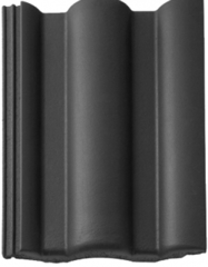 Цементно-песчаная черепица Braas (Браас) Таунус Графит 1шт (10шт=1м2)