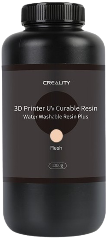 Фотополимер Creality Water Washable LCD UV Resin, Телесный, 1 л.