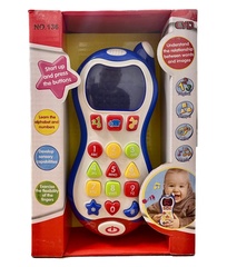 Обучающий игрушечный телефон Английский (свет, звук)
