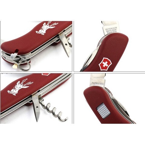 Нож складной Victorinox Hunter, 111 mm, Red (0.8873)