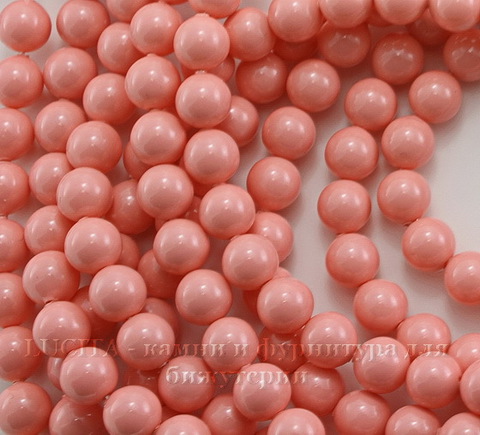 5810 Хрустальный жемчуг Сваровски Crystal Pink Coral круглый 6 мм, 5 штук ()