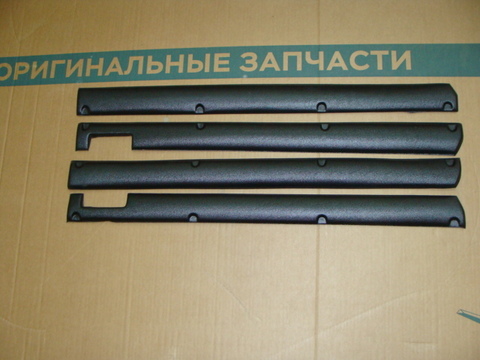Накладка на двери УАЗ 469/ Хантер к-т 4шт.(надставка/дверь)