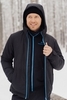 Утеплённый прогулочный лыжный костюм Nordski Montana Black мужской