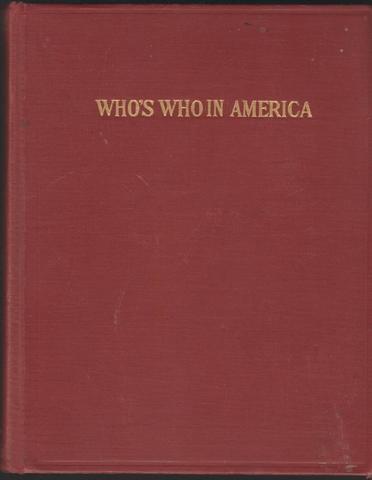 Who`s Who in America