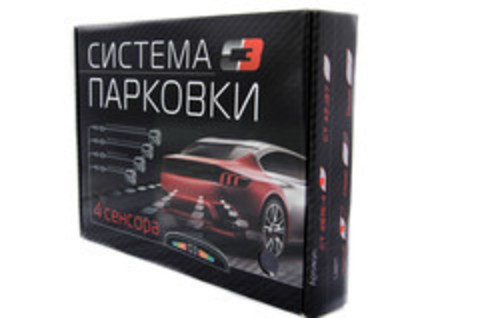 Парковочный радар Viper СТ 2616-4 (4 датчика) black