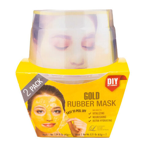 Lindsay Gold Rubber Mask - Альгинатная маска c коллоидным золотом (пудра+активатор)