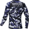 Рашгард Hardcore Training Blue Camo