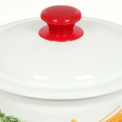 Кастрюля сталь, эмал, 4 л, с крыш, Керчь, 41704-142/6, в асс