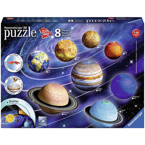 Puzzle 3D Solar System