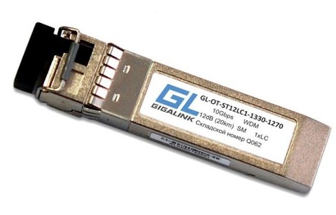 Оптический SFP+ модуль GL-OT-ST12LC1-1270-1330