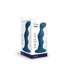 Анальная пробка Terra кобальт (12*2,5)