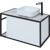 Aquanet 261651 Тумба Nova Lite LOFT 90 R цв. бел. глянец (261651)