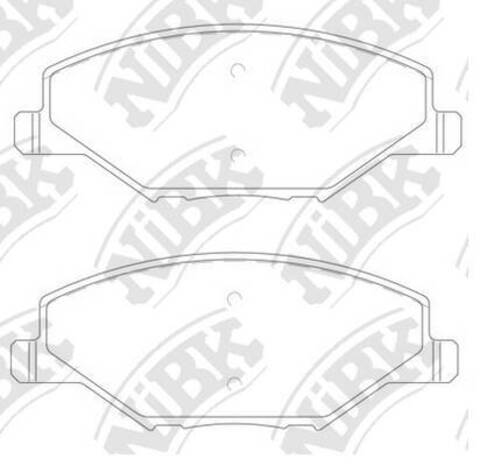 Колодки NiBK PN33002