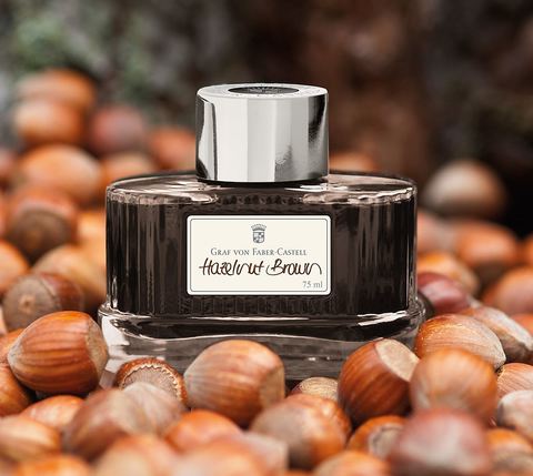 Флакон с чернилами Graf von Faber-Castell Hazelnut Brown 75 ml (141002)
