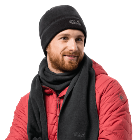 Картинка шапка Jack Wolfskin vertigo cap black - 3