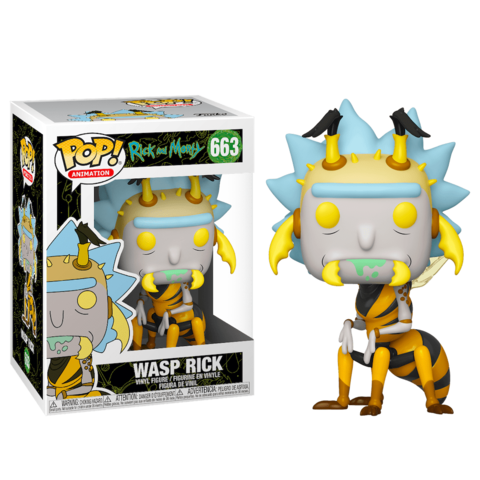 Фигурка Funko POP! Vinyl: Rick & Morty: Wasp Rick 44255