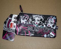 Школьный пенал, молния, Monster High