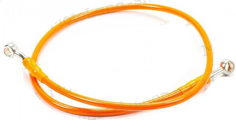 Шланг тормозной армированный  L-900 мм, d-10 мм (оранжевый)