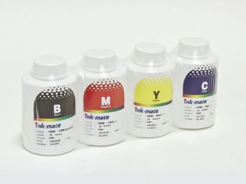 Чернила пигментные Ink-Mate EIM-100/143 Pigment CMYK комплект для Epson C79/C91/T26/S22/SX525 - Epson DuraBright. 4 x 70 мл. Оригинальная фасовка!