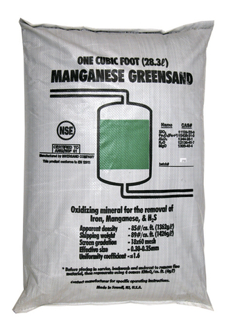 Загрузка обезжелезивания Manganese Greensand Plus (14,15 л, 20 кг)